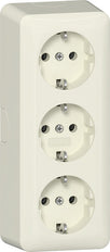 Gira Prise De Courant SCHUKO Triple En Surface 16A 250V - 478912