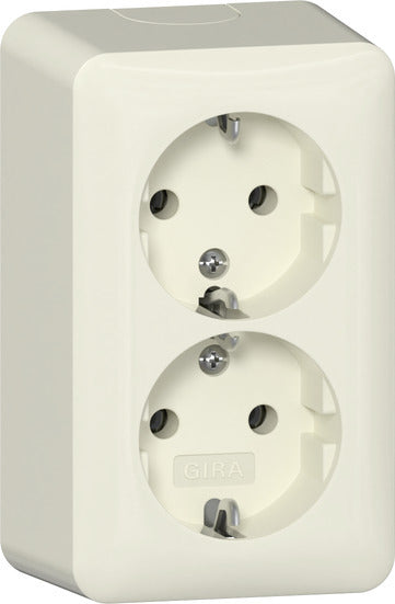 Prise Schuko Double Gira 16A 250V En Saillie - 478012
