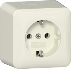 Gira Surface Mount SCHUKO Socket 16A 250V - 444012