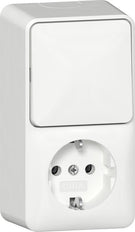 Prise Combinée Verticale Avec Embase De Montage - 417614