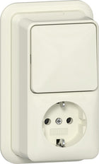 Gira Prise De Surface Combinée Avec Lumière Pilote - 417610