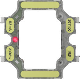 Gira Indicateur Led Lumière V2 230V 0.5mA Rouge - 3792011