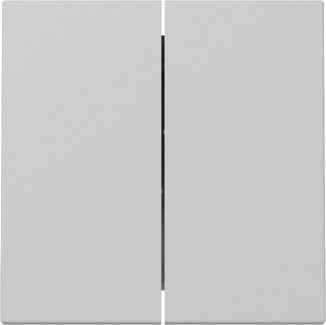 Gira Système 55 Interrupteur À Bascule Double Gris Mat - 3295015