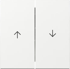 Gira Système 55 Interrupteur À Bascule Double Avec Symbole Flèche - 329403