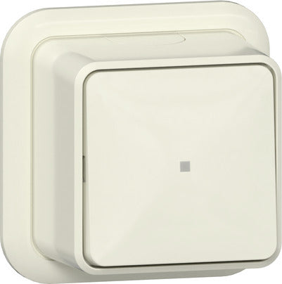 Gira Interrupteur À Bascule Momentané À 2 Voies Avec Lampe Pilote - 315610