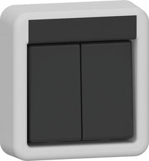 Série Gira IP44 Interrupteur À Bascule Gris - 310535