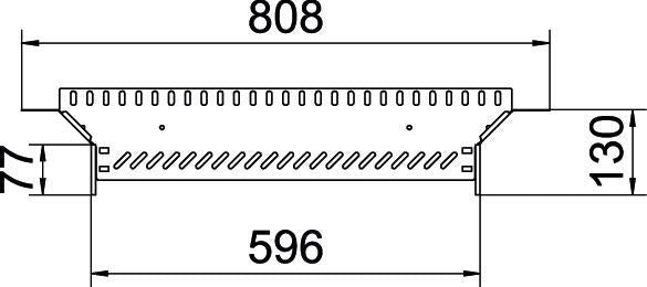 Connecteur En T Pour Goulotte 60x600 Acier Galvanisé - 6042123