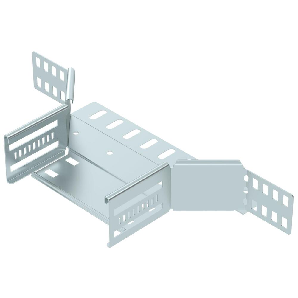 Connecteur De Goulotte En T 60x150 Acier Galvanisé - 6042113