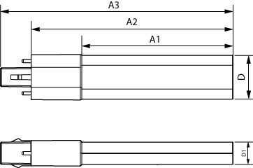 Philips CorePro Led Pls G23 3.5W 3000K 2-Pin Lampe - 8720169286542