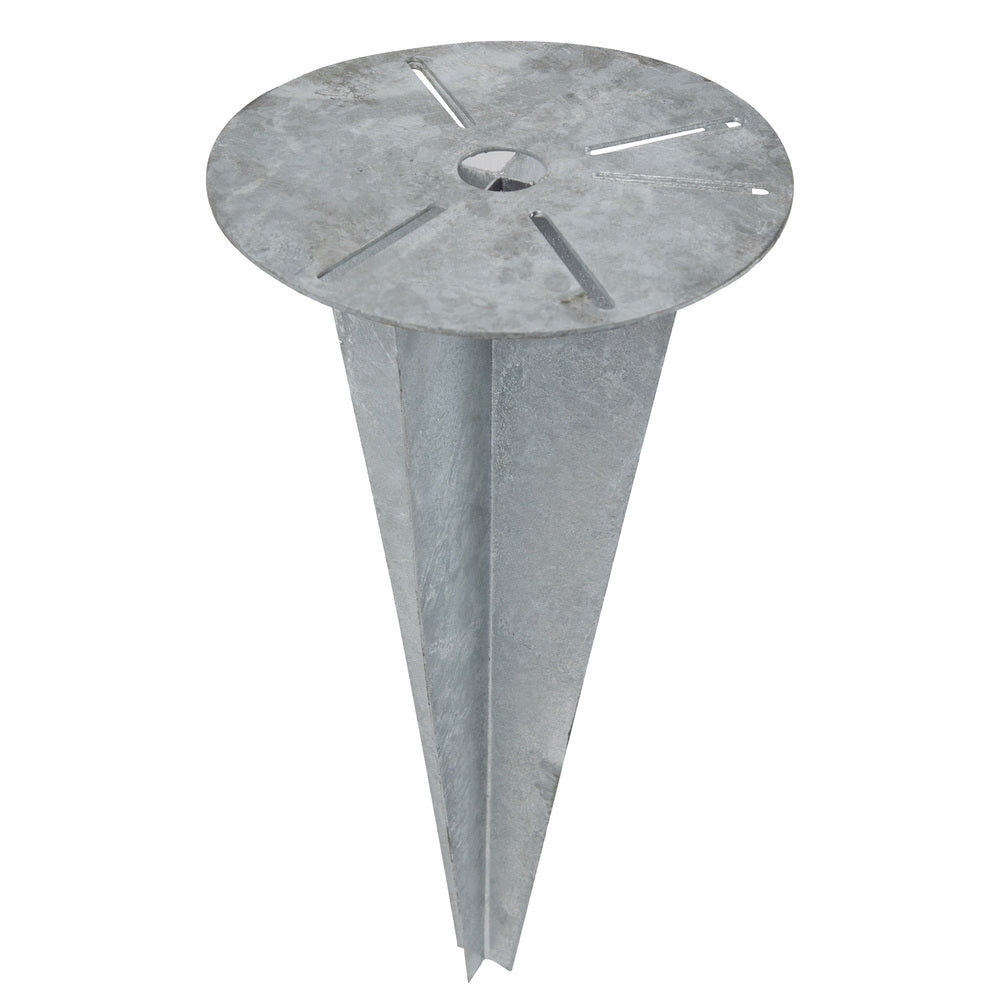 Piquet De Fixation Au Sol 26cm Plaque De Base 55cm Profondeur - 5819