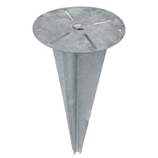 Piquet De Fixation Au Sol 26cm Plaque De Base 55cm Profondeur - 5819