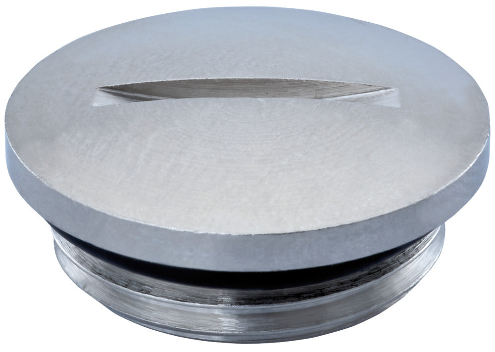 Bouchon Aveugle En Laiton Nickelé M32x1.5 Avec Joint Torique - 1052320150