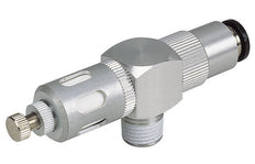 IN-12mm OUT-R1/4" Needle Silencer Quick Exhaust Valve
