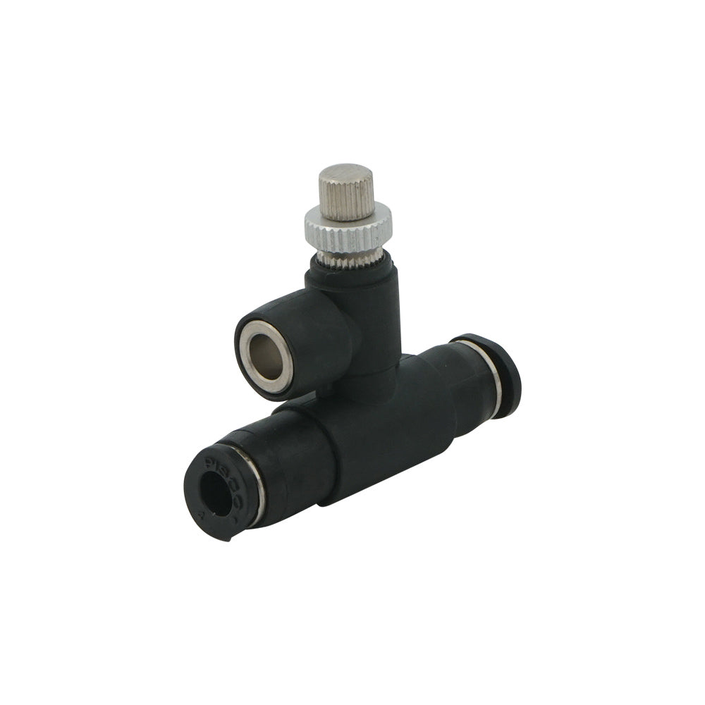 Soupape d'échappement rapide pour silencieux à aiguille droite avec union 4mm - 4mm