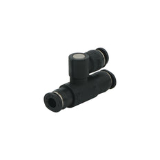 Soupape d'échappement rapide à tube droit avec union 4mm - 4mm