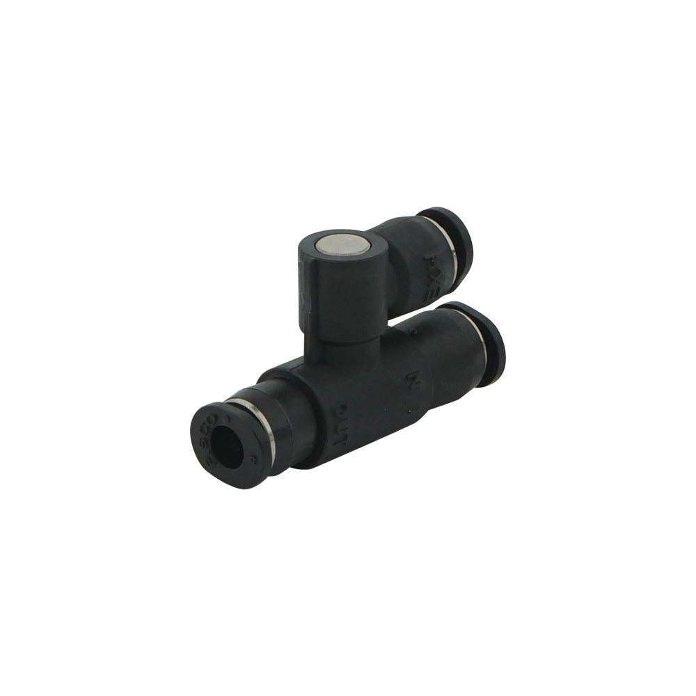 Soupape d'échappement rapide à tube droit 6mm - 6mm Union