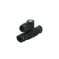 Soupape d'échappement rapide à tube droit avec union 4mm - 4mm