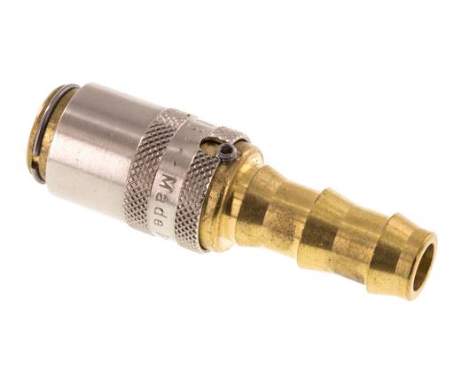 Manchon d'accouplement en laiton DN 6 9,5 mm Pilier de tuyau Protection contre le déverrouillage