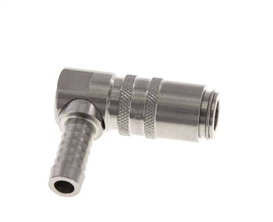 Acier inoxydable DN 6 (Micro) Manchon d'accouplement d'air douille 9 mm Pilier de tuyau