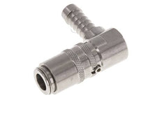 Acier inoxydable DN 6 (Micro) Manchon d'accouplement d'air douille 9 mm Pilier de tuyau