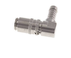Acier inoxydable DN 6 (Micro) Manchon d'accouplement d'air douille 9 mm Pilier de tuyau