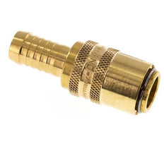 Raccord d'air DN 9 en laiton Embout de tuyau de 13 mm Double obturation
