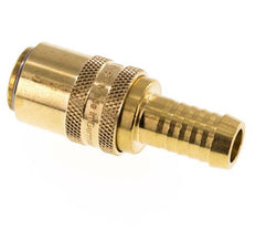 Raccord d'air DN 9 en laiton Embout de tuyau de 13 mm Double obturation