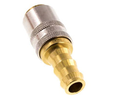 Laiton DN 9 Manchon d'accouplement d'air 12.7 mm Pilier de tuyau