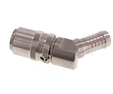 Acier inoxydable DN 9 (Micro) Manchon d'accouplement d'air douille 13 mm Pilier de tuyau