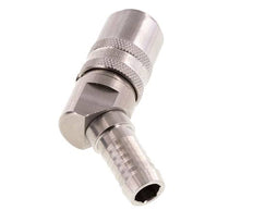 Acier inoxydable DN 9 (Micro) Manchon d'accouplement d'air douille 13 mm Pilier de tuyau