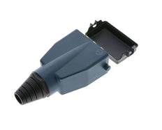 Bouchon multi-accouplement en laiton 6x6 mm Raccords instantanés Double obturation