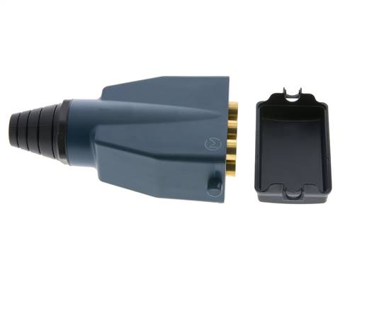 Bouchon multi-accouplement en laiton 6x6 mm Raccords instantanés Double obturation