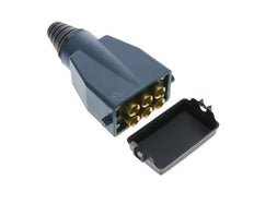 Bouchon multi-accouplement en laiton 6x6 mm Raccords instantanés Double obturation