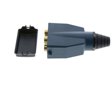 Bouchon multi-coupleur en laiton 4x8 mm Raccords instantanés double obturation