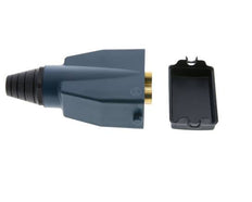 Bouchon multi-coupleur en laiton 4x8 mm Raccords instantanés double obturation