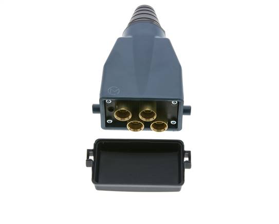 Bouchon multi-coupleur en laiton 4x8 mm Raccords instantanés double obturation