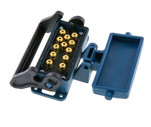 Douille multi-accouplement en laiton 12x4 mm Raccords à enfoncer Protection contre le déverrouillage