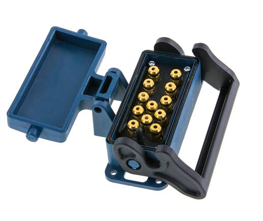 Douille multi-accouplement en laiton 12x4 mm Raccords à enfoncer Protection contre le déverrouillage