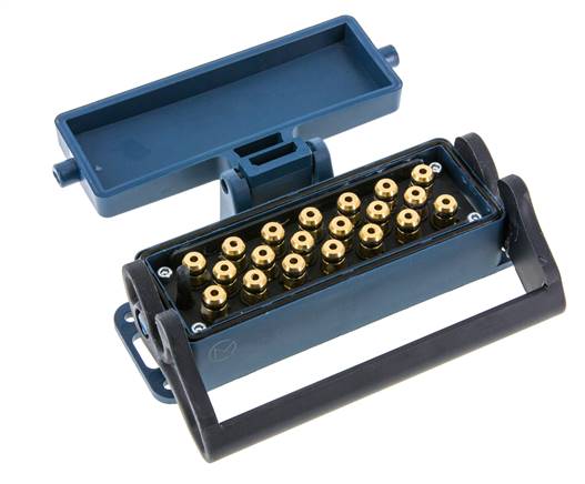 Douille multi-accouplement en laiton 20x4 mm Raccords à enfoncer Protection contre le déverrouillage