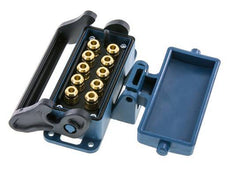 Douille multi-accouplement en laiton 10x6 mm Raccords à enfoncer Protection contre le déverrouillage