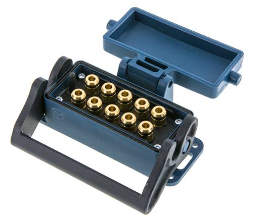 Douille multi-accouplement en laiton 10x6 mm Raccords à enfoncer Protection contre le déverrouillage