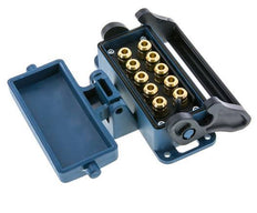 Douille multi-accouplement en laiton 10x6 mm Raccords à enfoncer Protection contre le déverrouillage