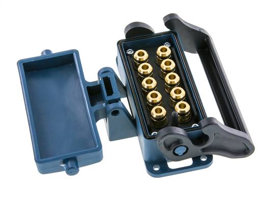 Douille multi-accouplement en laiton 10x6 mm Raccords à enfoncer Protection contre le déverrouillage