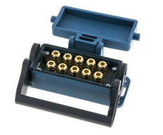 Douille multi-accouplement en laiton 10x6 mm Raccords à enfoncer Protection contre le déverrouillage