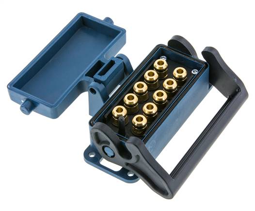 Douille multi-accouplement en laiton 10x6 mm Raccords à enfoncer Protection contre le déverrouillage