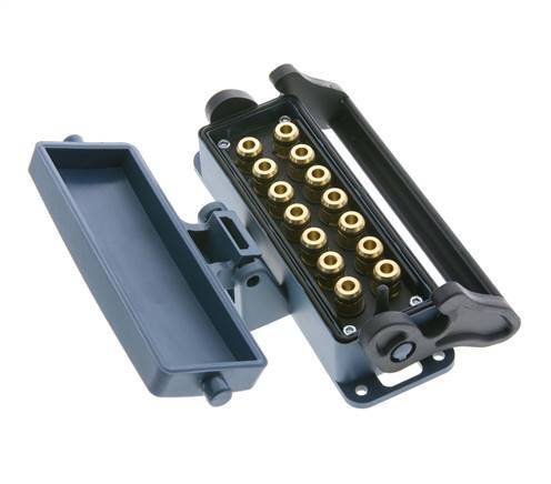 Douille multi-accouplement en laiton 14x6 mm Raccords à enfoncer Protection contre le déverrouillage