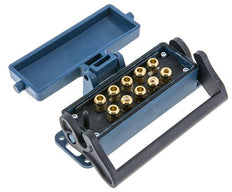 Douille multi-accouplement en laiton 10x8 mm Raccords à enfoncer Protection contre le déverrouillage