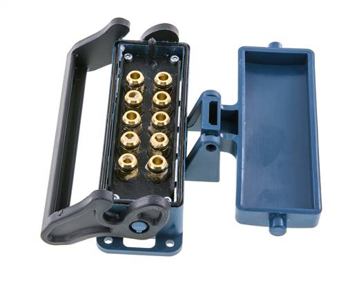 Douille multi-accouplement en laiton 10x8 mm Raccords à enfoncer Protection contre le déverrouillage