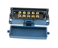 Douille multi-accouplement en laiton 10x8 mm Raccords à enfoncer Protection contre le déverrouillage