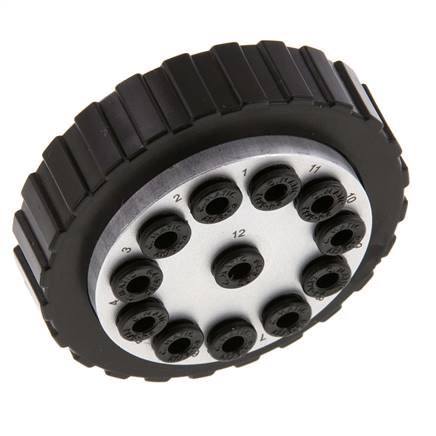 Prise/fiche Multi-coupleur POM 8x8 Mm Push-in Connexions Vide